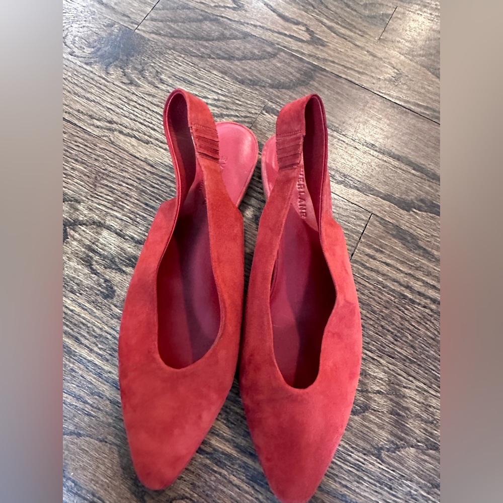 Everlane Coral The V Slingback Pointed Toe Flats size 9.5 - Picture 8 of 8